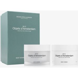 MARIE-STELLA-MARIS - Body Scrub & Cream set Objets d'Amsterdam - 2 x 200 ml - geschenkset