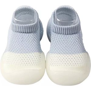 Waterschoentjes - strandschoentjes - zwemschoentjes van Baby-slofje - blauw/grijs maat 24/25