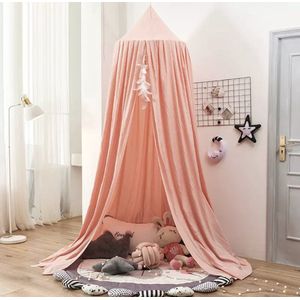 IL BAMBINI - Grote Baby Klamboe voor Babykamer - Babybedje - Blush - Roze - Polyester