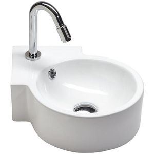 Toilet Hoekfontein Arrow 31 x 44 cm Keramiek Multipack