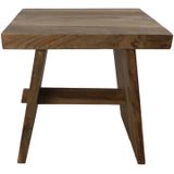 Kruk - 45x35x45 - Naturel - Teak