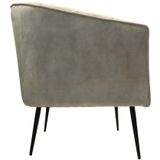 HSM Collection Fauteuil Chester Wit/Zwart Adore