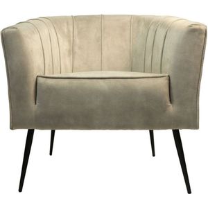 HSM Collection Fauteuil Chester Wit/Zwart Adore