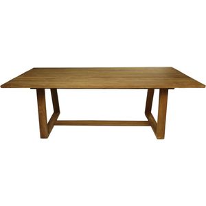 HSM Collection - Rechthoekige Tuintafel - Teak - 220x100x77