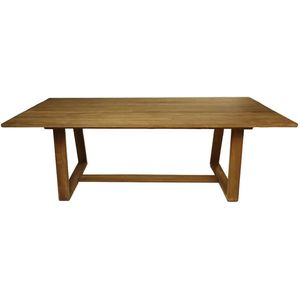 HSM Collection HSM Collection-Rechthoekige Tuintafel-220x100x77-Naturel-Teak