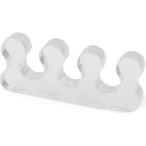 DW4Trading Siliconen Vinger & Teenspreiders - Transparant - 1 Stuks