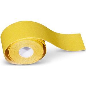 DW4Trading Kinesiotape Sporttape - Fysiotape - Waterproof - 5 cm x 5 meter - Geel