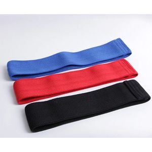 DW4Trading Elastische Weerstandsbanden - Bootybands - Resistance Bands - Set van 3 - Zwart-rood-blauw