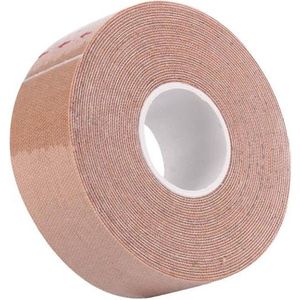 DW4Trading Kinesiotape Sporttape - Fysiotape - Waterproof - 2,5 cm x 5 meter - Beige Huidskleur