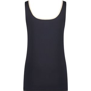 Nukus - Top - Blauw - Effen - Halslijn: Ronde Hals