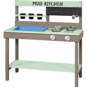 Swingking - Speelkeuken Mudkitchen - Speelhuisje - Regular - 77x34x88cm