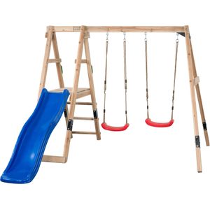 SwingKing Schommel Ava - Glijbaan Blauw