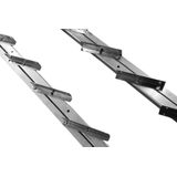 Flex Fence Draaibare Lamellen Zwart 165cm - 2 Stuks