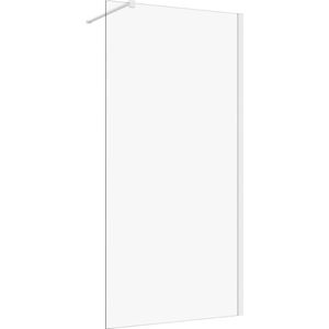 Inloopdouche 120x200 8mm Nano glas mat wit serie Silvio