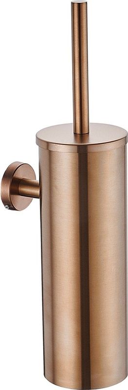 Wc-borstel copper compleet gesloten wandbevestiging