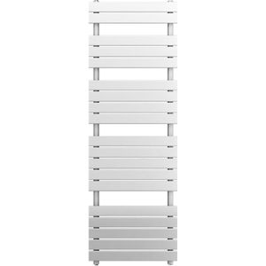 Designradiator Ella 180x60cm glans wit 1100W zij aansluiting