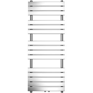 Designradiator Ella 150x60cm chroom 878W midden aansluiting
