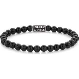 Rebel and Rose - RR-60121-V -Black Velvet Vintage - Armband-M