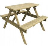 Intergard Picknicktafel grenen deluxe 140cm