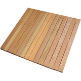 Intergard Vlondertegels 100x100cm hardhout (glad)