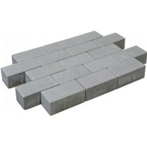 Intergard Betonklinker grijs sierbestrating 22x10,9x6cm (m2)