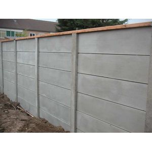 Intergard Beton schutting basic grijs dubbelzijdig 200x231cm