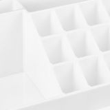 Confibel - Make-up Organizer - Cosmetica Organizer - Verstelbare Lades - Sieraden/Make-up - Cosmetica Opbergdoos - Wit