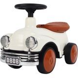 Buxibo Retro Loopauto | Loopwagen met verlichting en Muziek | 1-3 jaar - 58x29x38cm