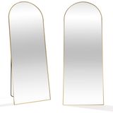SensaHome Passpiegel - Goud - 160x60cm - Minimalistisch Design