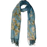 Boodz Langwerpige Sjaal Amandelbloesem | Van Gogh | Schilderij