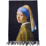 Boodz Langwerpige Sjaal Meisje Met De Parel | Johannes Vermeer | Schilderij