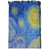 Boodz Langwerpige Sjaal Sterrenacht | Van Gogh | Schilderij