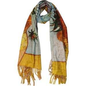 Boodz Langwerpige Sjaal Zonnebloemen | Van Gogh | Schilderij