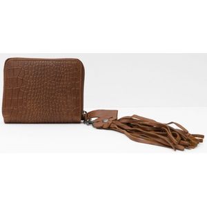 Bag2Bag Zip Around Portemonnee Skei Cognac