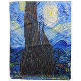 Boodz Dubbelzijdige Langwerpige Sjaal Sterrenacht / Sterrennacht boven de Rhône | Van Gogh | Schilderij
