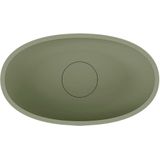 Riho Escala Waskom Solid Surface 55x32x15cm mat moss green (groen) W030001Z22