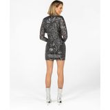 IBANA - FELICITY - Jurk - Zilverkleurig - Polyester