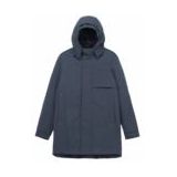 Krakatau - Masaru - Trenchcoat - Donkergrijs - Met Verwijderbare Capuchon