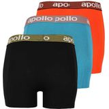 Apollo - Boxershort - Assorti Kleuren - 3-Pack - Heren Ondergoed