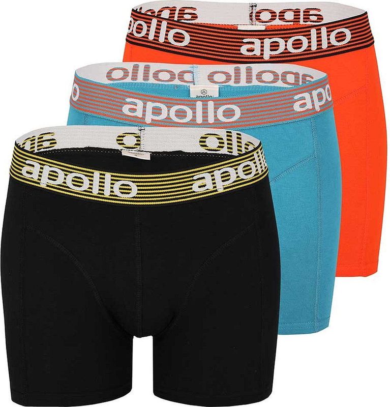 Apollo - Boxershort - Tangerine - Katoen - 3-Pack