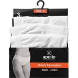 Apollo - Slip - Wit - 80% Katoen 16% Polyamide 4% Elastaan