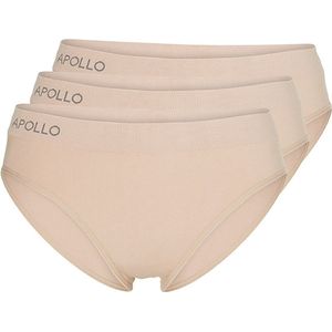 Apollo - Dames Slip - Beige - 3-Pack - Dames Ondergoed