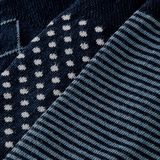 Apollo - Biologisch Katoenen Sokken - Marine Blauw - 6-Paar