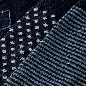 Apollo - Biologisch Katoenen Sokken - Marine Blauw - 6-Paar