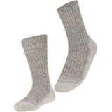 Apollo - Noorse wollen werksokken met badstof zool - Grijs - Maat 39/42 - Werksokken heren - Warme wollen sokken - Werksokken heren 39 42