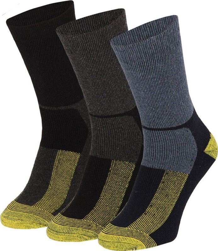 Apollo - Wollen Thermosokken - Multi Color - Unisex - 3 Paar