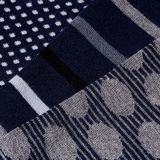 Apollo - Bamboe Sokken met Motief - Blauw - 6 Paar - Duurzaam