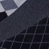 Apollo - Bamboe Sokken met Motief - Blauw - 6 Paar - Duurzaam