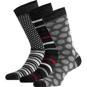 Bamboo by Apollo - Huissokken - Antraciet - 2 X 3 Paar - Bamboe 85%