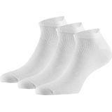Apollo - Bamboe Sneakersokken - Wit - 3 Paar - Duurzaam